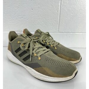 Adidas FluidFlow 2.0 Men's Size 13 Running Shoes Grey Orbit Green